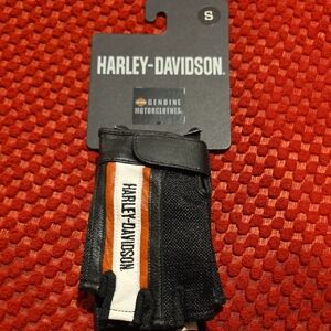 Harley-Davidson Fingerless Gloves, Brand New With Tags